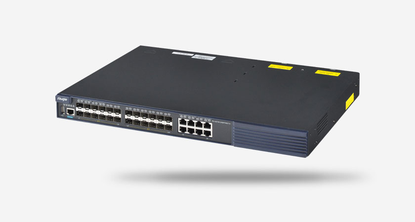 RG-S5750-24SFP/8GT-S安全多业务高性能万兆交换机