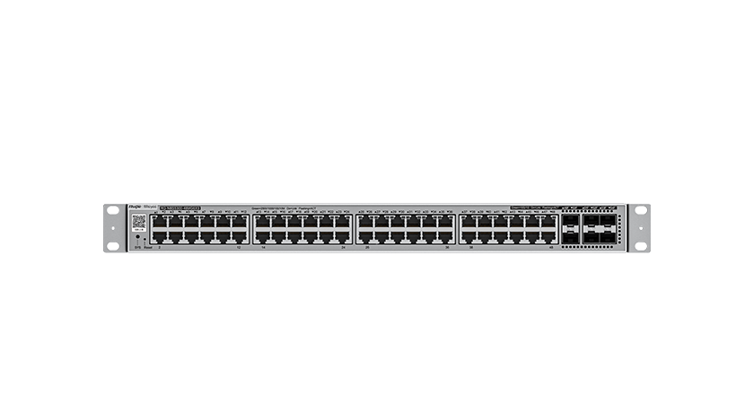 RG-NBS5300-48MG6XS  48口2.5G接入万兆上联网管型交换机