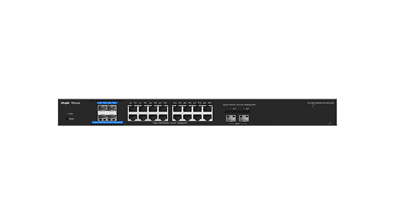 RG-NBF5200M-4FS16GT2XS  千兆无源分光万兆SFP+光上联三层网管光网融合交换机（OLT）