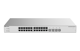 RG-NBS3300-24MG4XS-P  24口2.5G接入光口上联二层网管PoE交换机